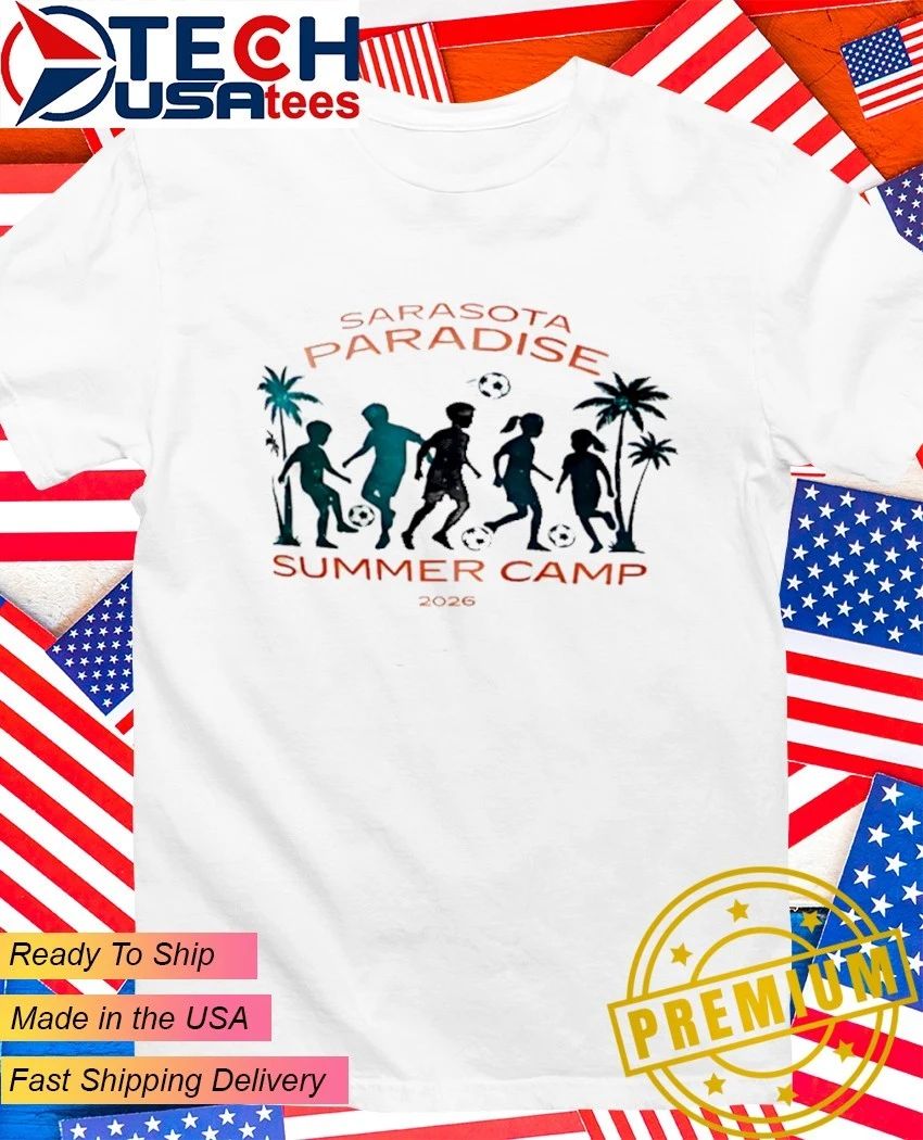 Sarasota Paradise Summer Camp 2026 silhouettes shirt
