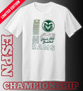 Colorado State Rams Basketball NCAA Bench T-Shirt