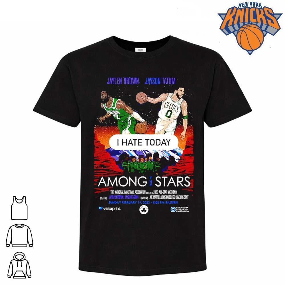 Jaylen Brown Jayson Tatum Boston Celtics Among The Stars Shirt