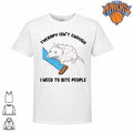 Therapy Isnt Enough I Need To Bite People Angry Opossum Meme Shirt