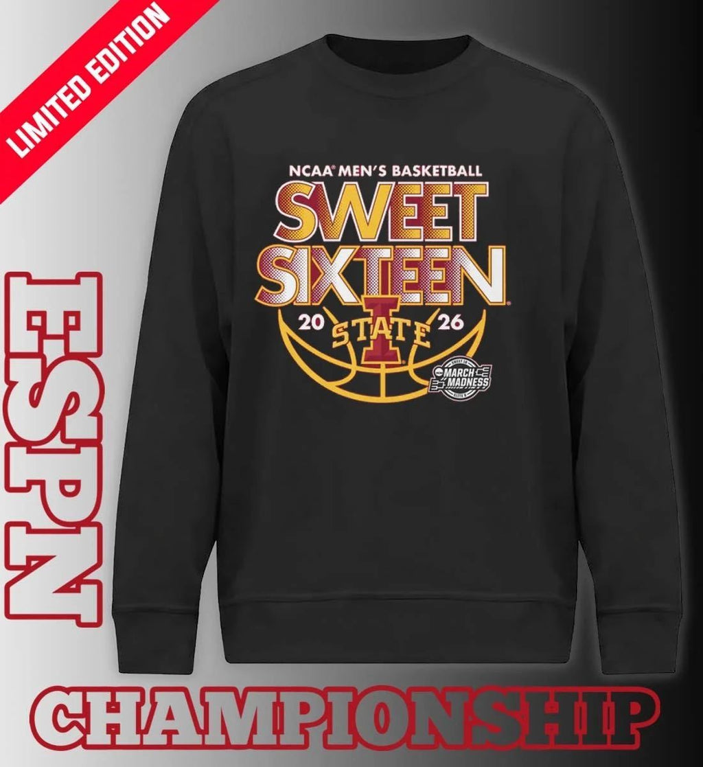 Sweet Sixteen 2026 Iowa State Men’s Basketball Shirt