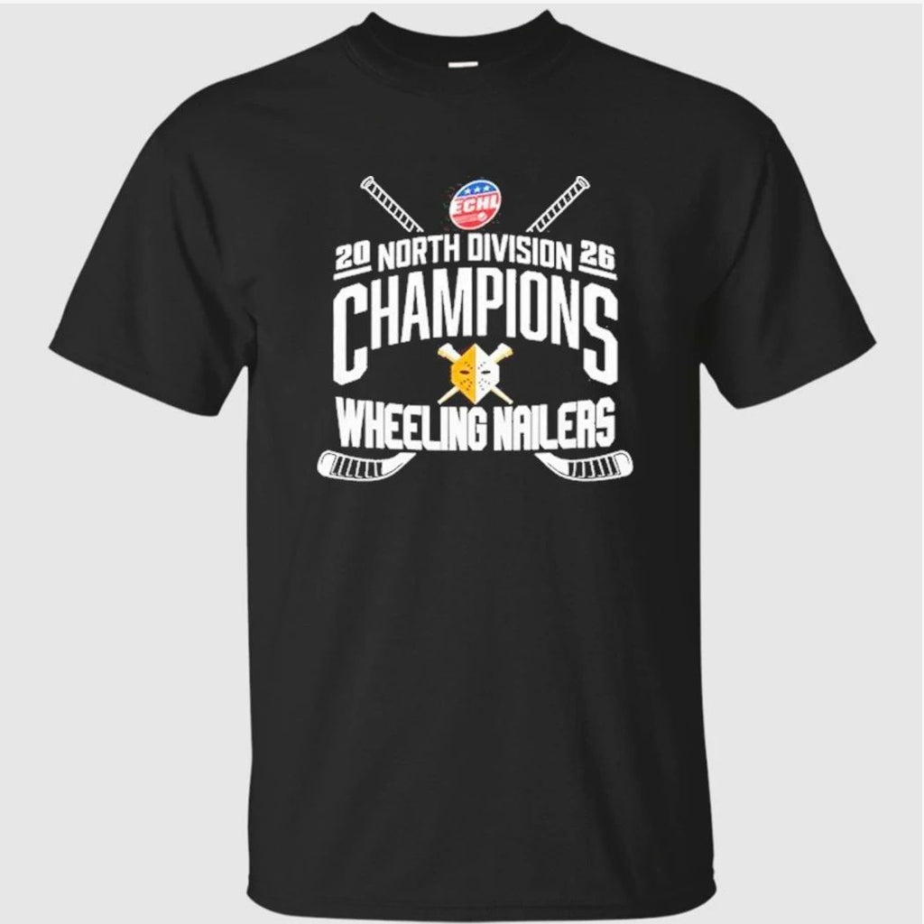 Wheeling Nailers 2026 North Division Champions Shirt