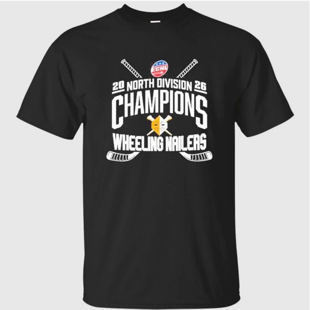 Wheeling Nailers 2026 North Division Champions Shirt