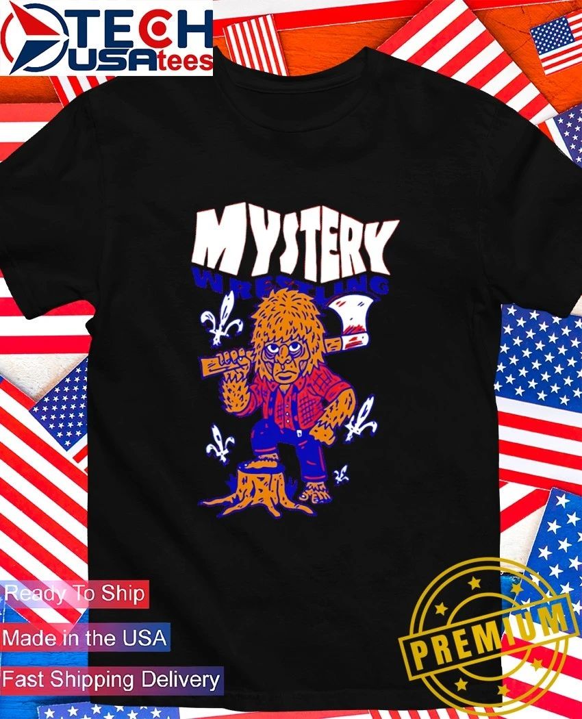 Mystery Wrestling Sasquatch shirt