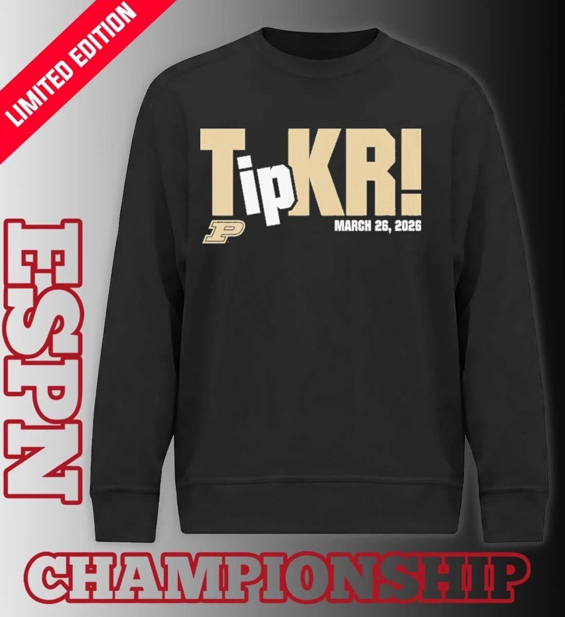 TipKR Trey Kaufman-Renn Purdue Men’s Basketball Shirt