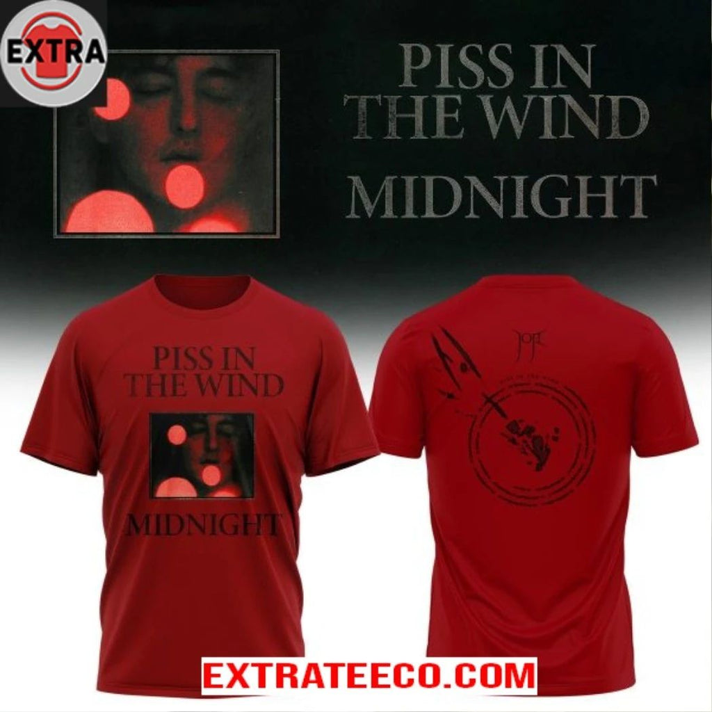 Joji 2026 Piss In The Wind Midnight Hoodie T-Shirt