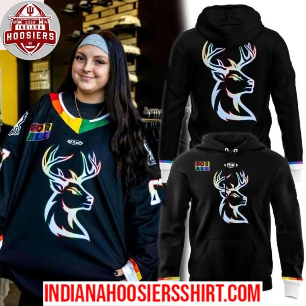 Iowa Heartlanders x Pride Night Hockey For All 2026 Hoodie T-Shirt