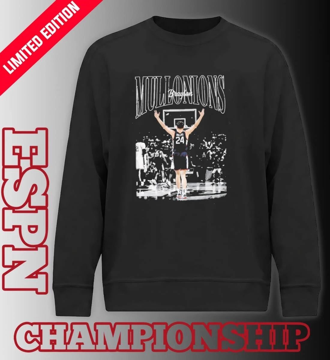 Vintage 90s Braylon Mullins Basketball March Madness Shirt