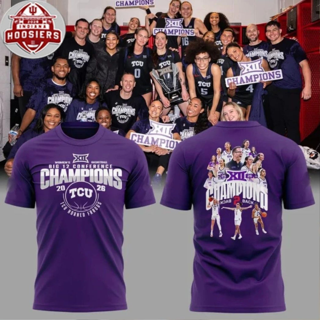 TCU Horned Frogs are your 2026 Champions Regular Season Logo Two Sided T-Shirt