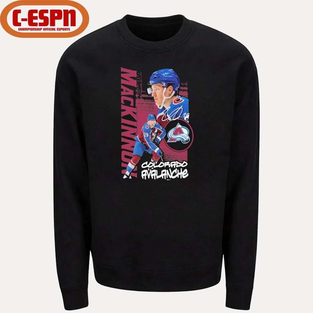 Nathan MacKinnon Colorado Avalanche Vintage Playmaker T-Shirt