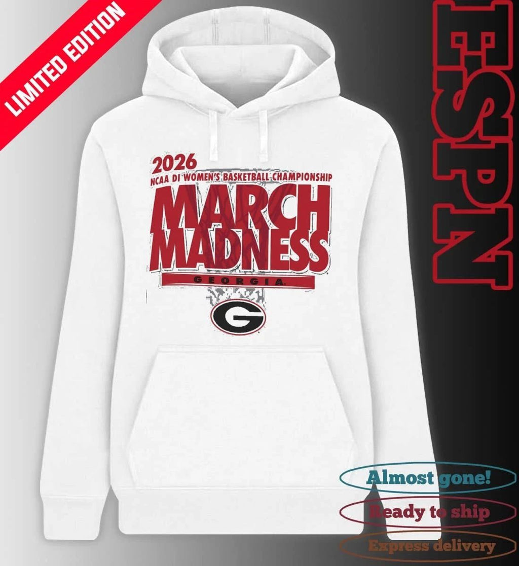 Georgia Women’s Basketball Single Team 2026 NCAA March Madness Shirt