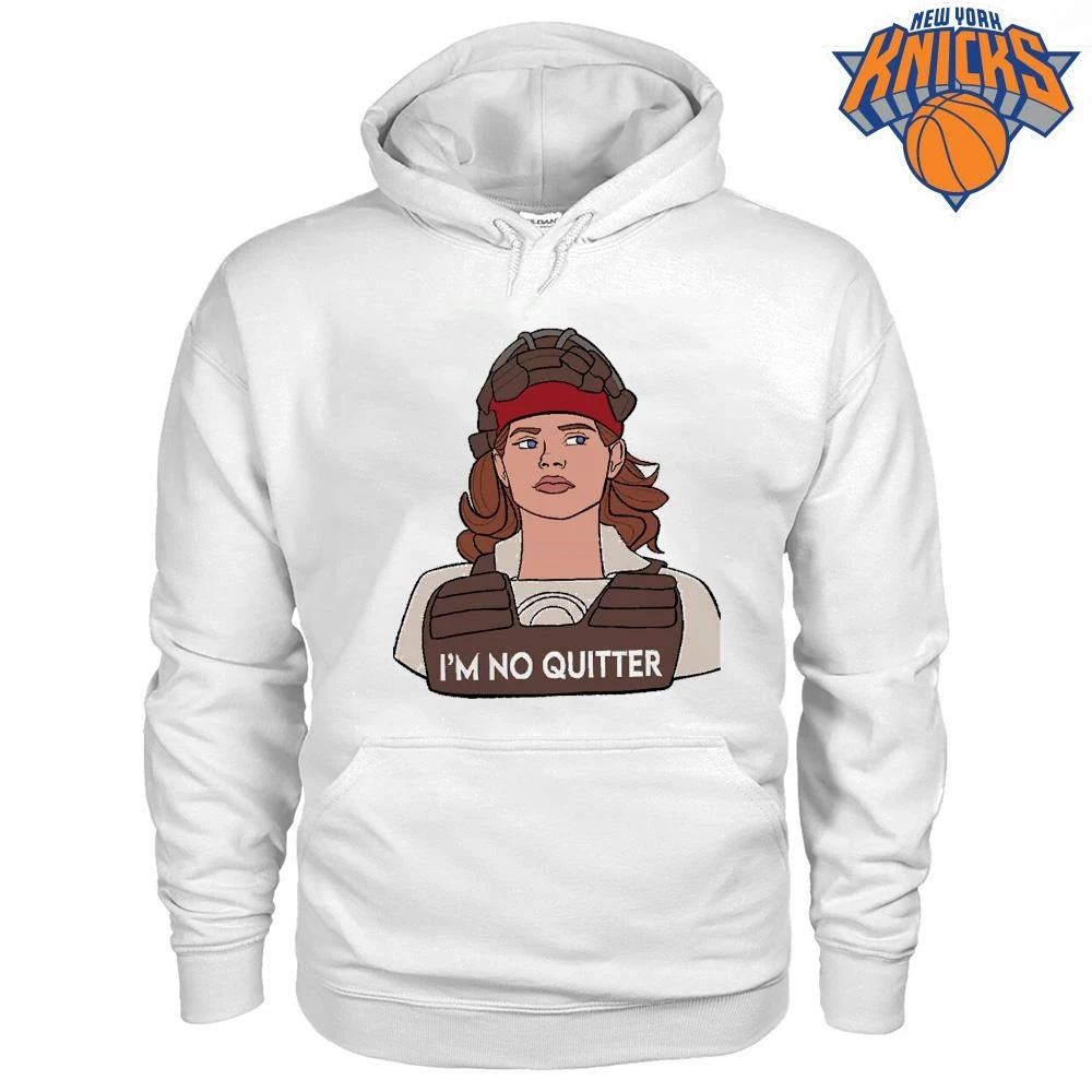 Im No Quitter Vasquez Aliens Colonial Marine Action Movie Character Shirt