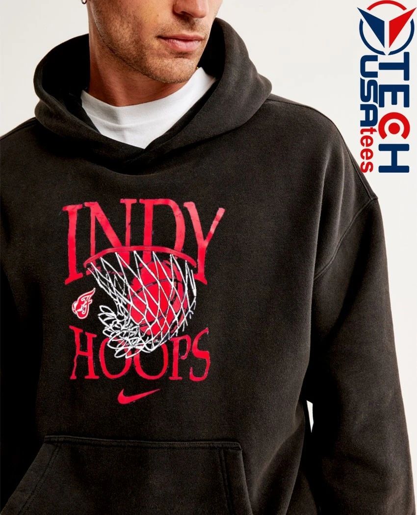 Indiana Fever Basketball Indy Hoops logo shirt