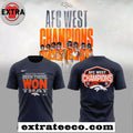The Broncos won the AFC West Champions 2025 Logo Hoodie T-Shirt