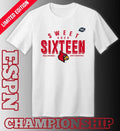 Sweet 16 Louisville Cardinals 2026 NCAA Men’s Basketball T-Shirt
