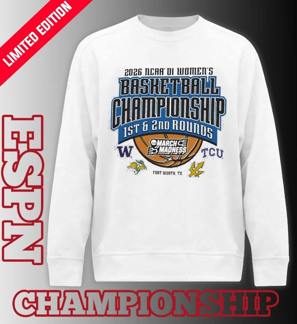 Fort Worth, TX Regional 2026 NCAA DI Women’s Basketball Championship Shirt