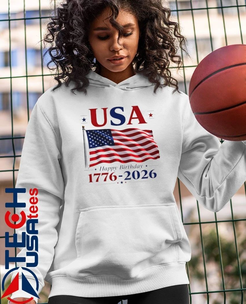 USA 1776-2026 American Independence Day Patriotic flag shirt