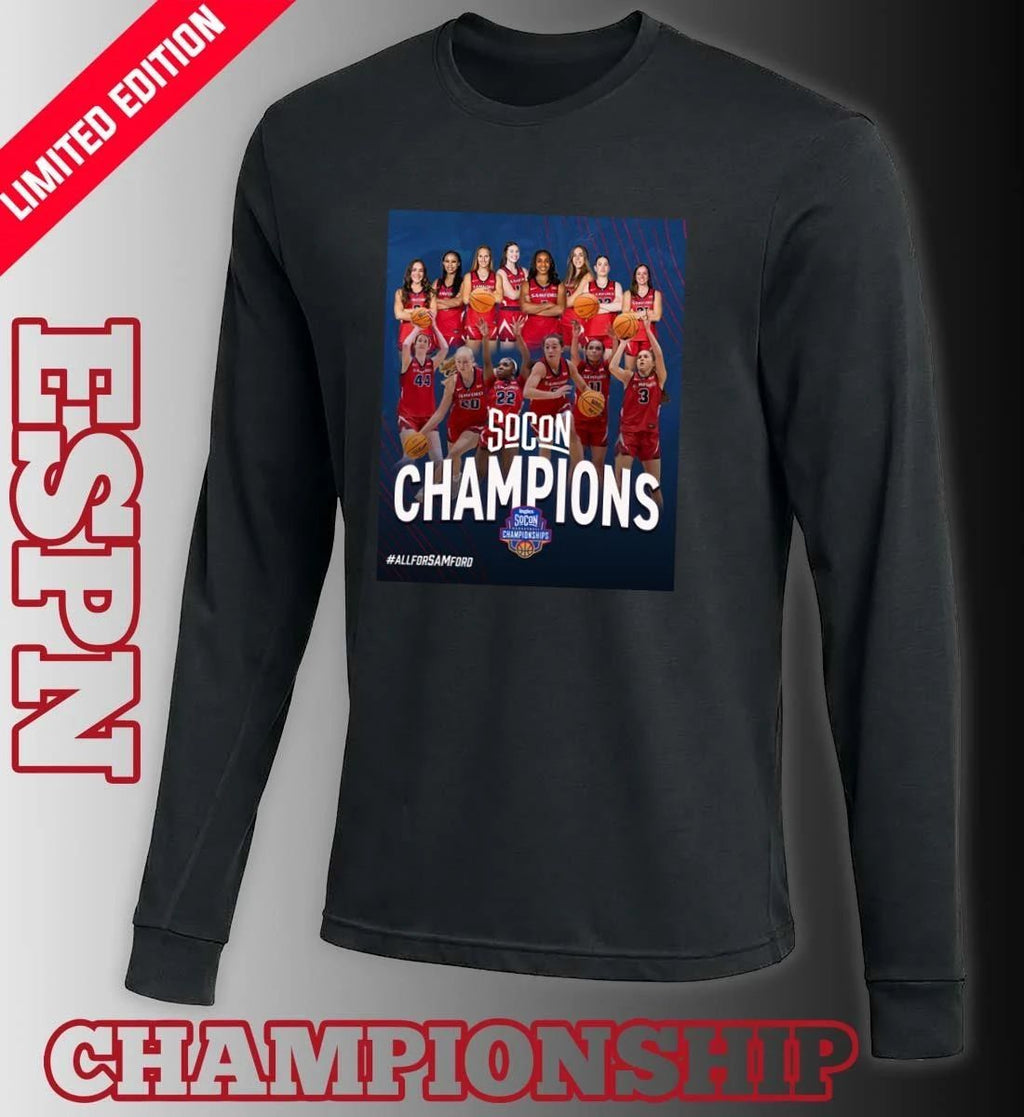 Samford Women’s Basketball Southern Conference Champions Poster Shirt