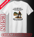 All Men Are Created Equal Only The Strongest Can Run A Chain Saw In Their Seventies Shirt
