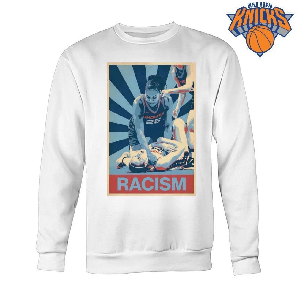Alyssa Thomas Phoenix Mercury Flagrant Foul On Caitlin Clark Racism Shirt