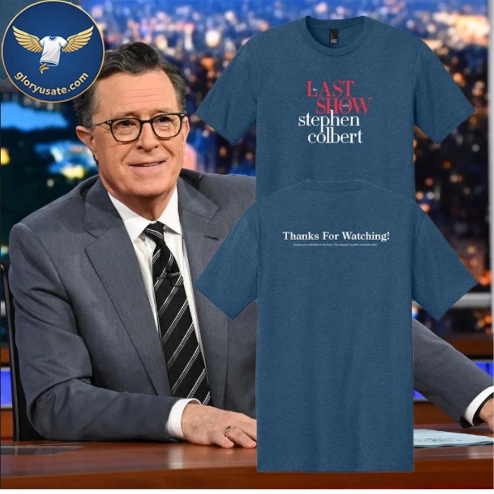 The Last Show Stephen Colbert Charity Shirt