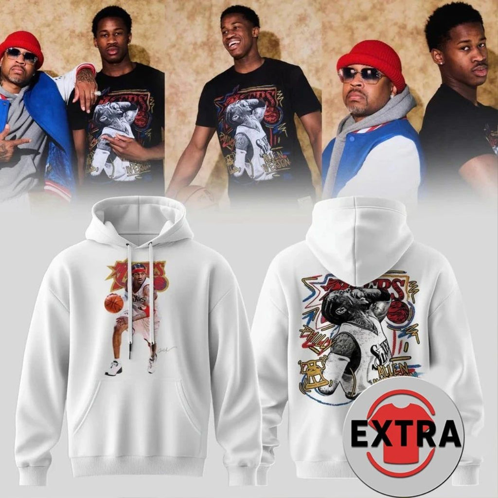 Philadelphia 76ers Allen Iverson Two Sided Shirt