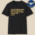 A Farmer Befriends Robots Makes Out With His Twin Sister and Kills His Father in Space 1977 Shirt