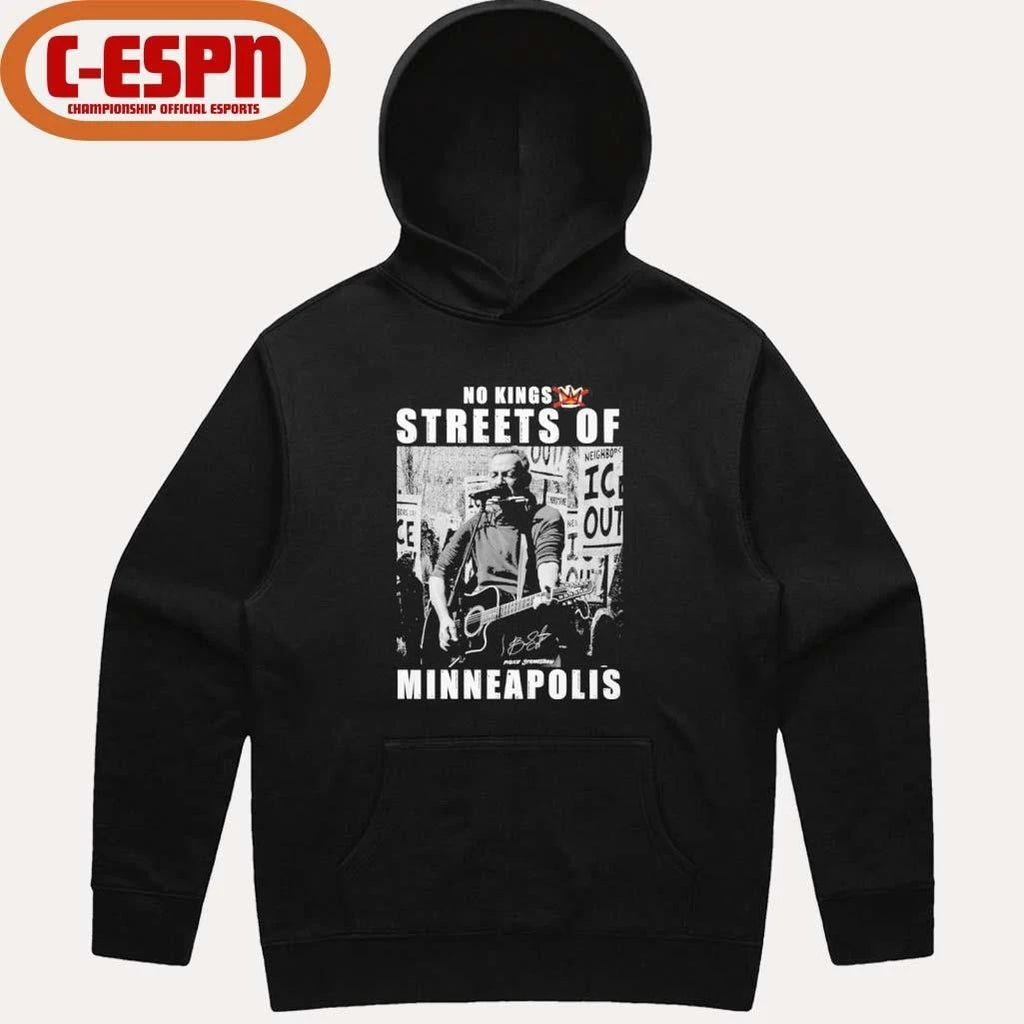 Bruce Springsteen No King Streets Of Minneapolis Shirt