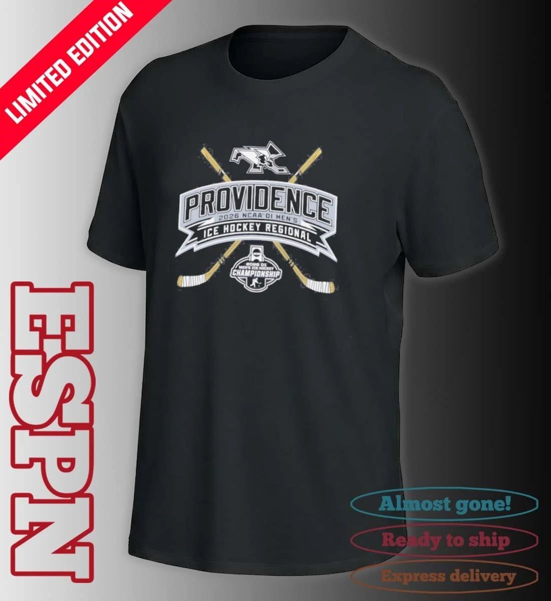 Providence Friars 2026 NCAA DI Men’s Ice Hockey Regionals T-Shirt