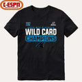 Carolina Panthers 2025-26 NFC Wild Card Playoffs Champions Shirt