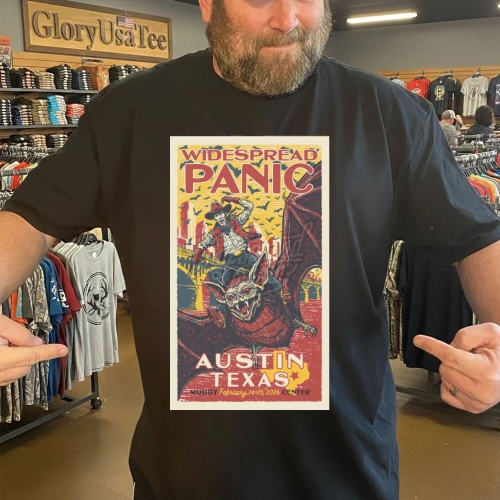Haywood Thomast Widespread Panic Austin Texas Moody February 14 & 15-2026 Poster Shirt