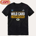 Green Bay Packers 2025-26 NFC Wild Card Playoffs Champions Shirt