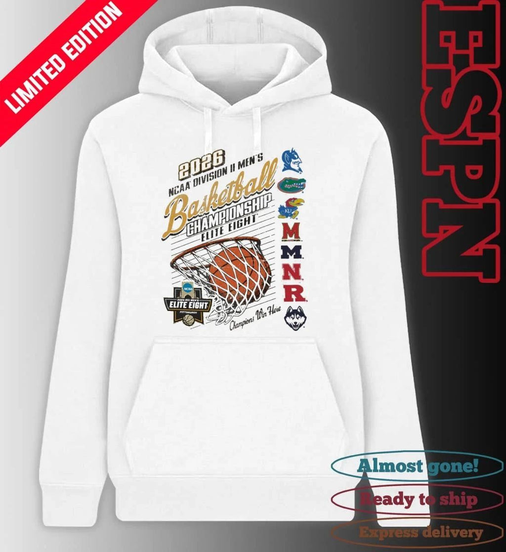 Elite Eight 2026 NCAA DII Men’s Basketball Championship T-Shirt