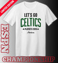 Boston Celtics Let’s Go Celtics 2026 NBA Playoffs Game 1 Shirt