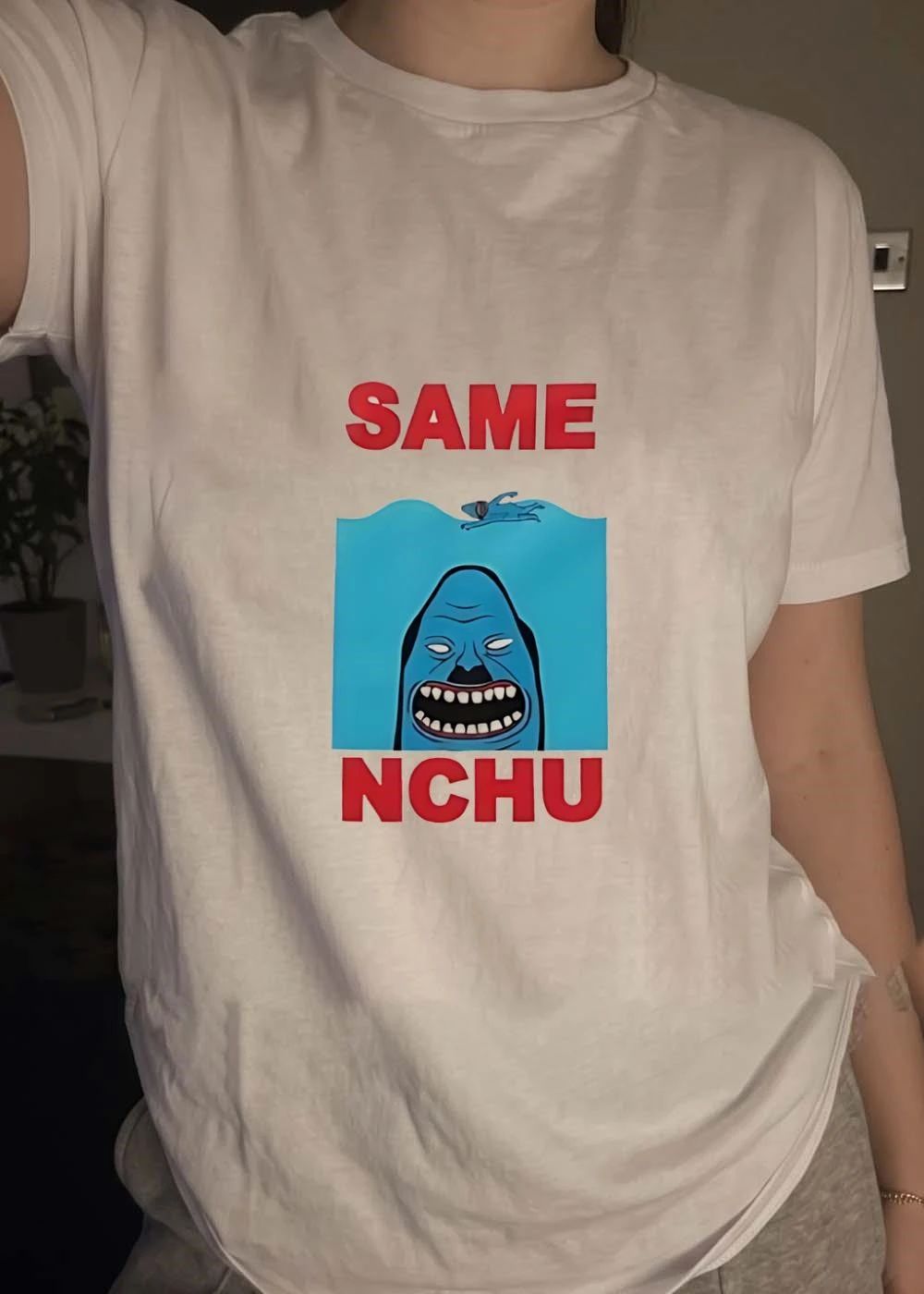 Same NCHU Swimming Monster shirt