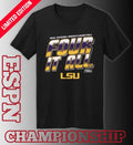 LSU Women’s Basketball Four It All 2026 March Madness Shirt