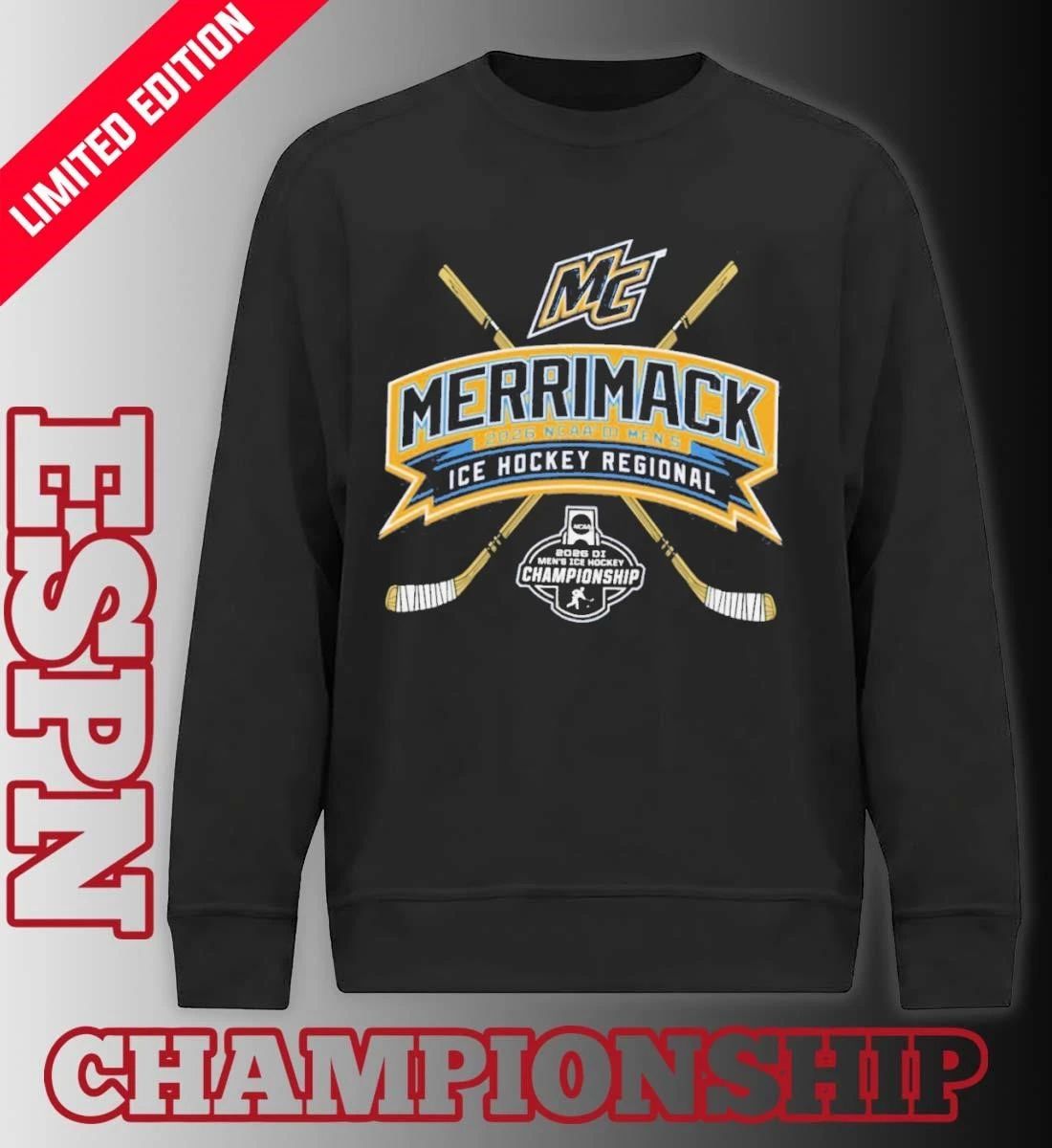 Merrimack Warriors 2026 NCAA DI Men’s Ice Hockey Regionals T-Shirt