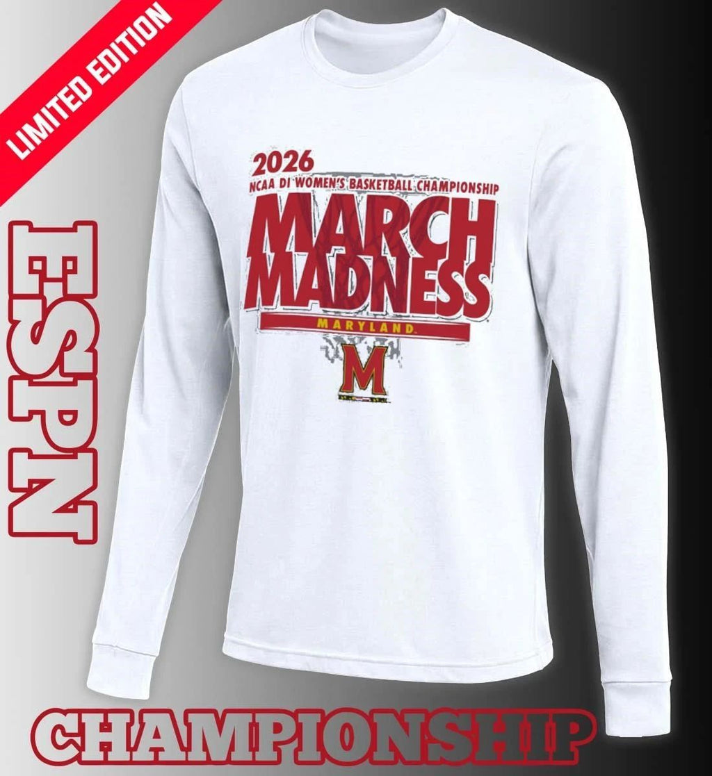 Maryland Women’s Basketball Single Team 2026 NCAA March Madness Shirt
