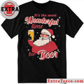 Santa Claus It’s The Most Wonderful Time For Beer Shirt
