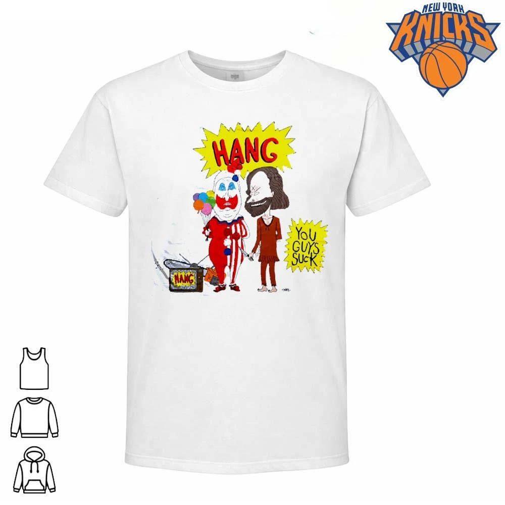 Hang You Guys Suck Killer Clown And Cult Leader Parody shirt