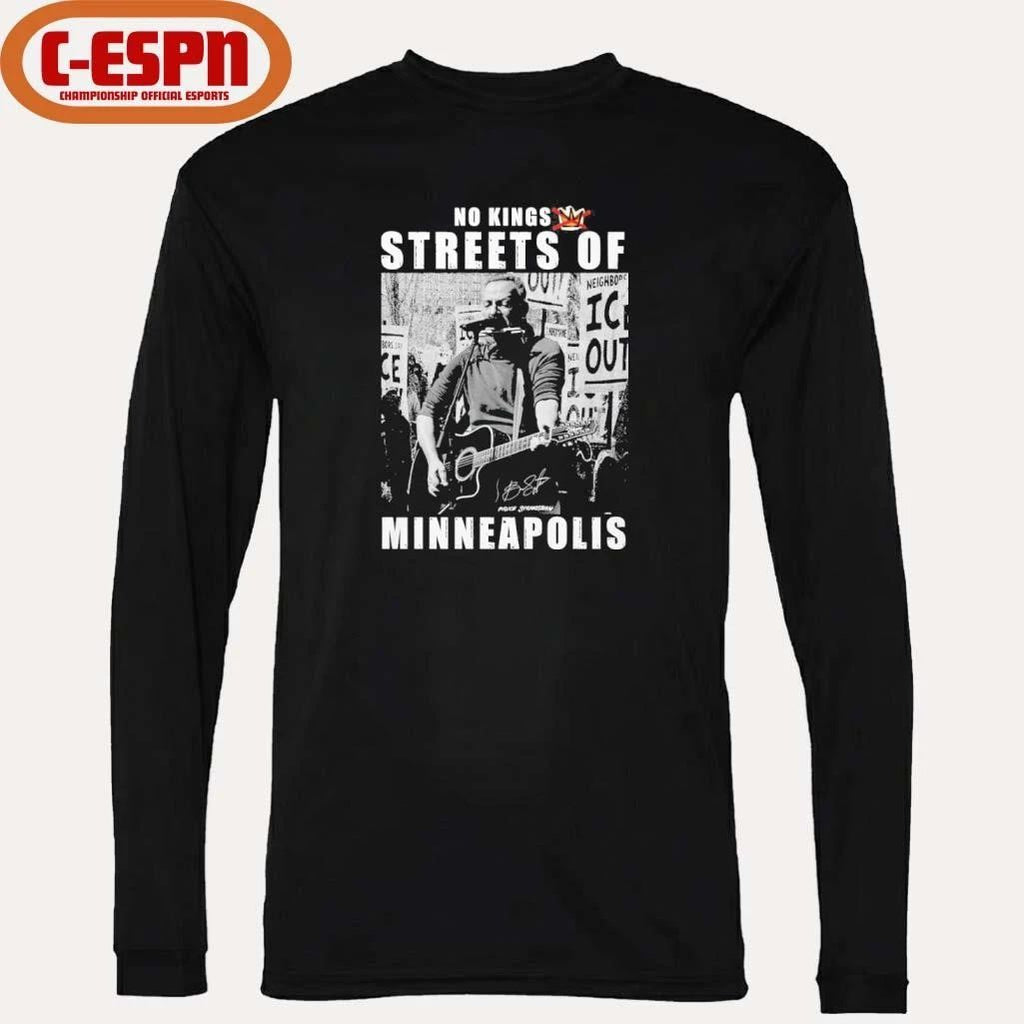 Bruce Springsteen No King Streets Of Minneapolis Shirt