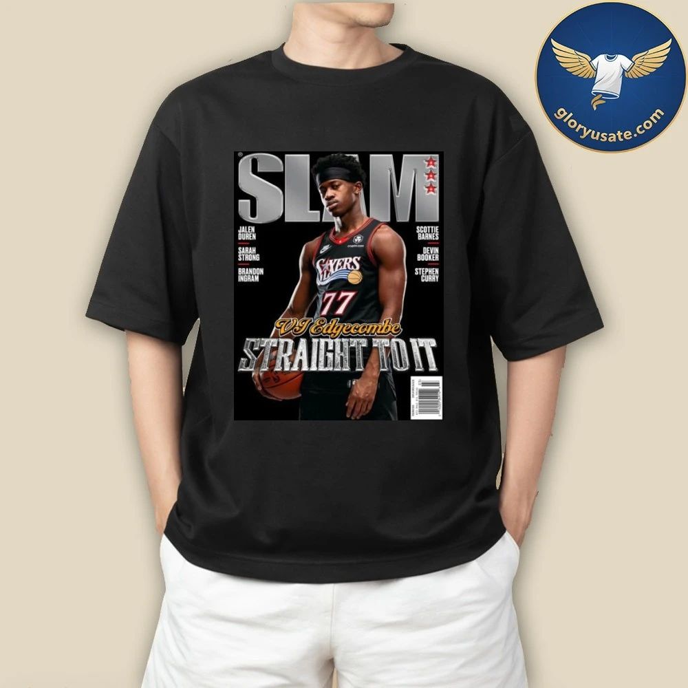 SLAM 260 Cover Poster VJ Edgecombe Straight To It Magazine Poster Shirt