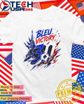 Bleu Victory 30 France Soccer Eiffel Tower shirt