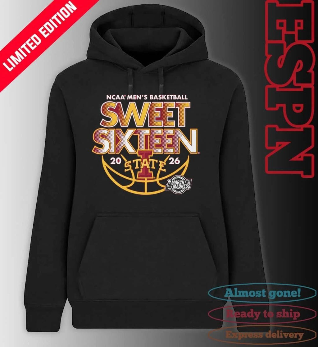 Sweet Sixteen 2026 Iowa State Men’s Basketball Shirt