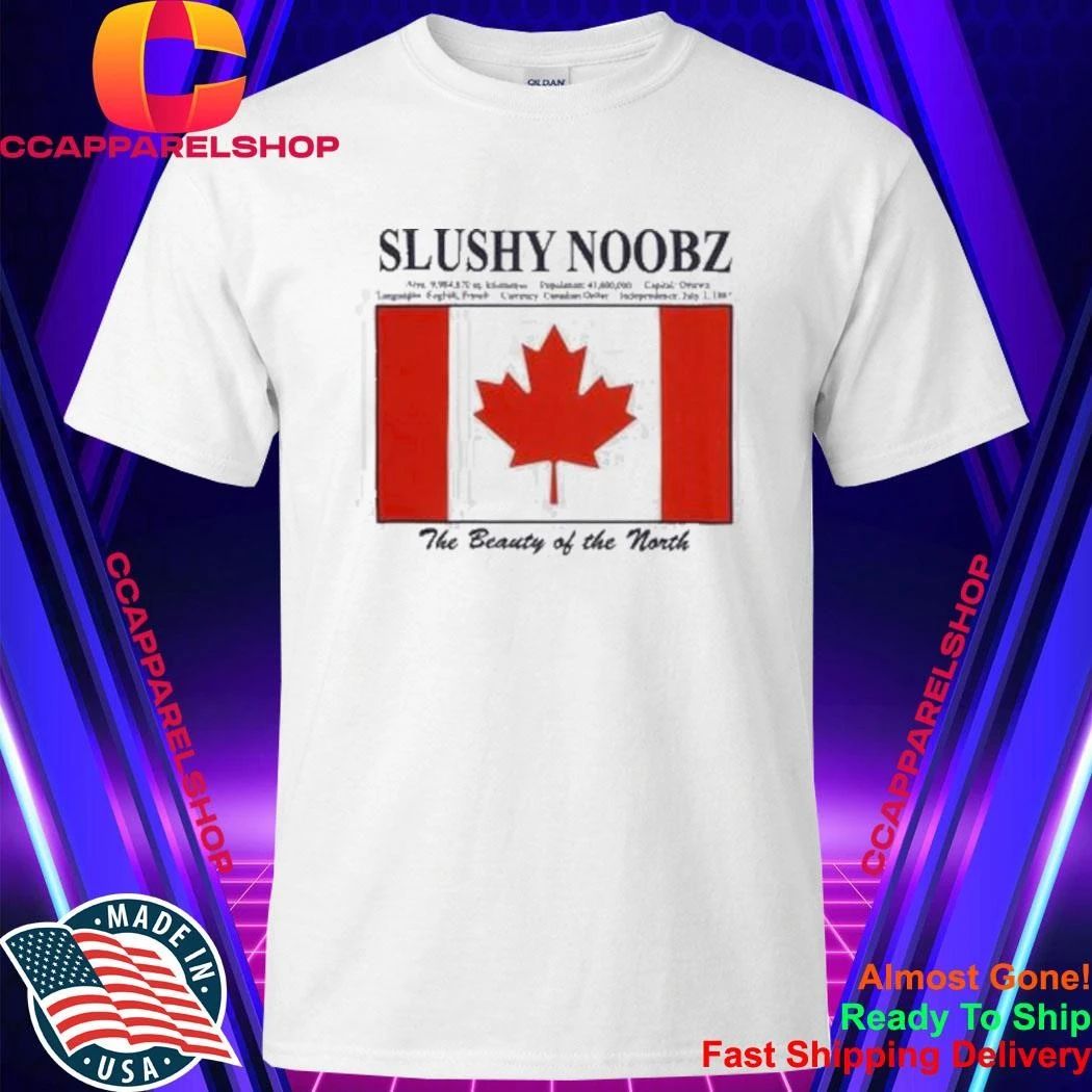 Slushy Noobz Canada Facts Shirt