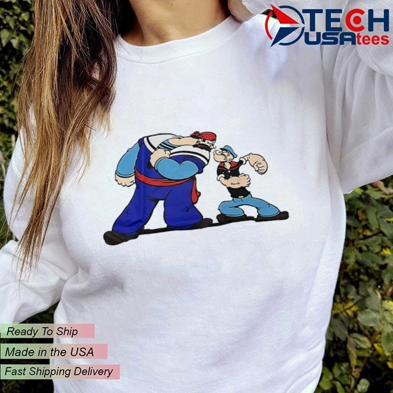 Popeye vs Sindbad shirt