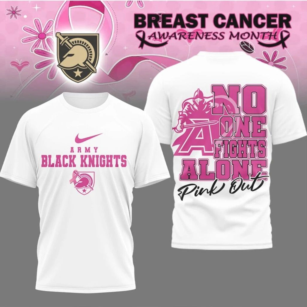 Army Black Knights Breast Cancer Awareness Pink Out Football Shirt
