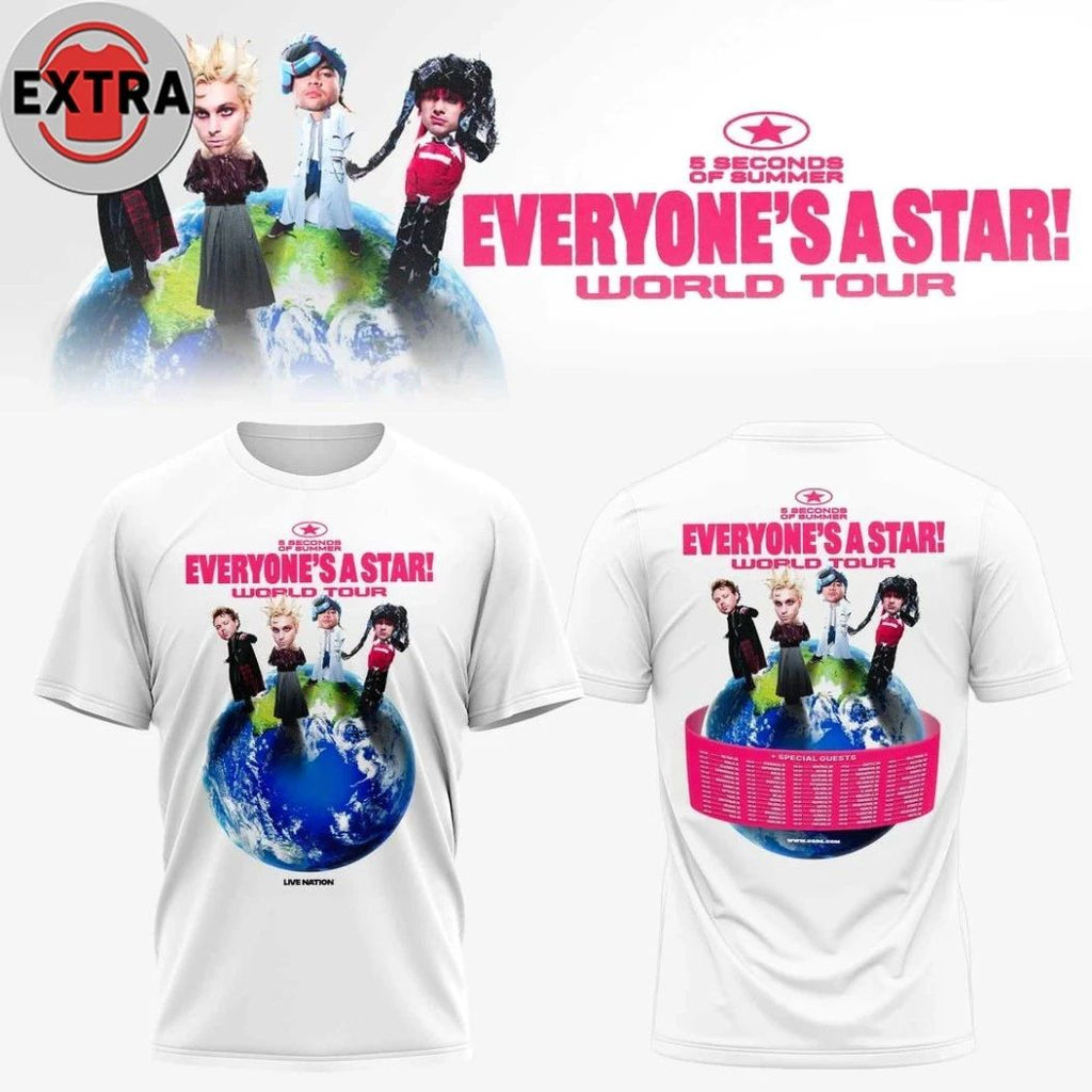 Everyone’s A Star World Tour 2026 Hoodie T-Shirt