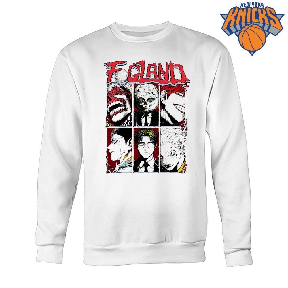 Fogland Anime Manga Style Horror Face Comic Panel Grungy Streetwear Graphic Shirt