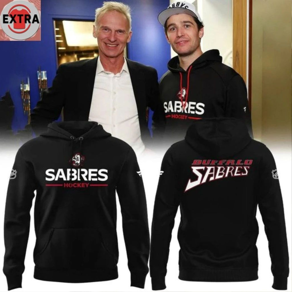 Original Buffalo Sabres Jack Quinn Throwback 1996 Hoodie T-Shirt